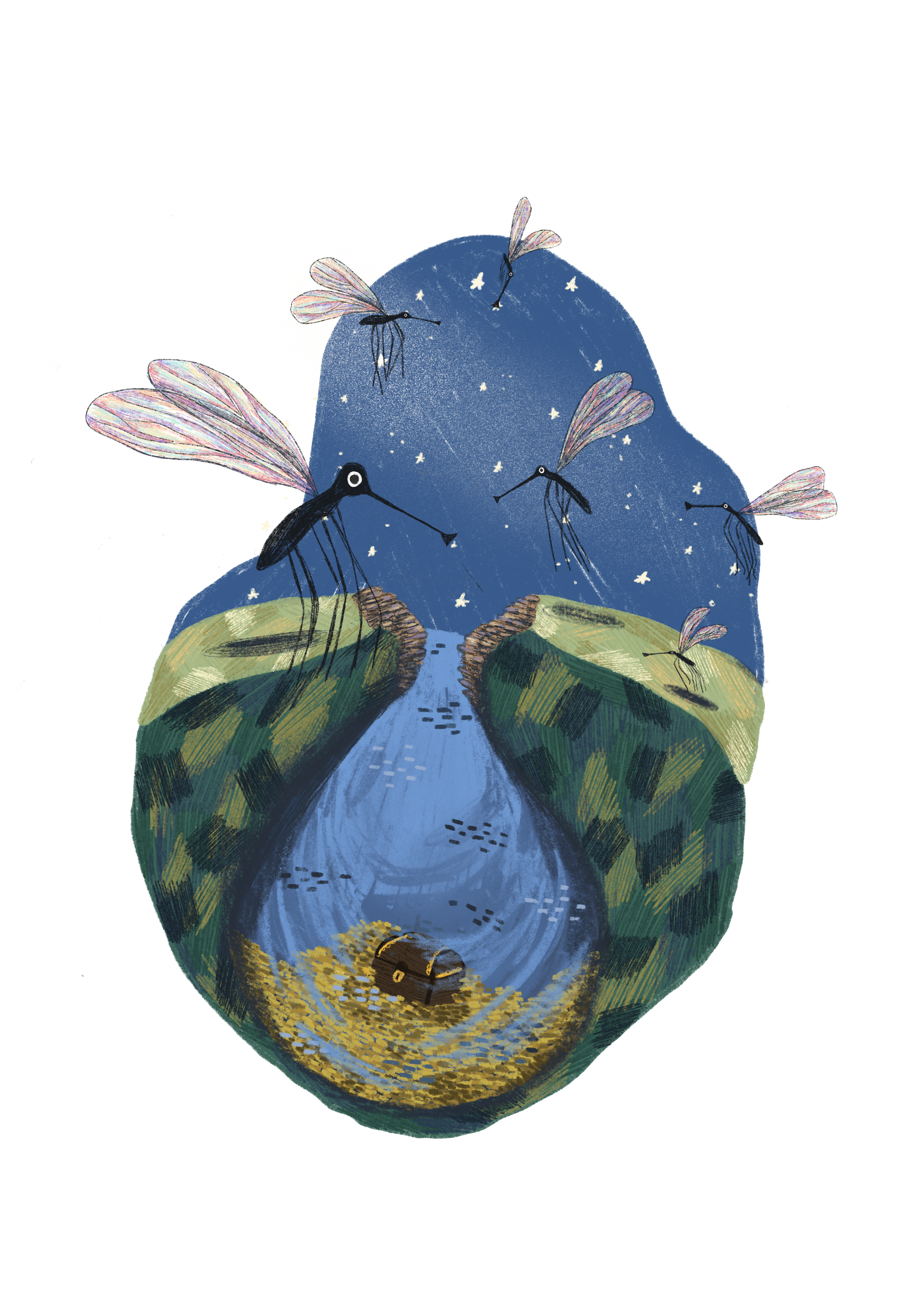 Los mosquitos custodios (il. Victoria Inglés) Los mosquitos custodios (il. Victoria Inglés)